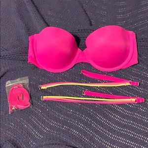 Victoria’s Secret Pink bra with removable straps